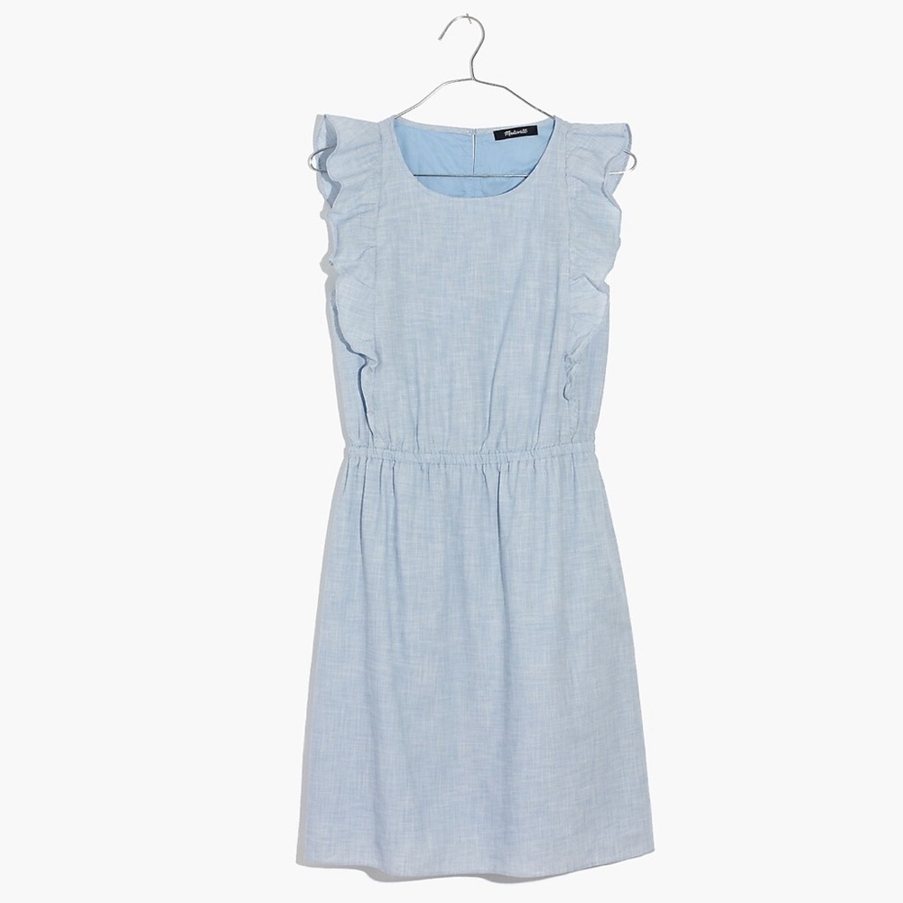 Madewell Bellflower Ruffle Dress